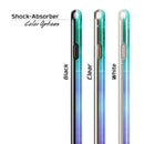 Blue 89608 Absorbed Watercolor Texture iPhone 6/6s or 6/6s Plus 2-Piece Hybrid INK-Fuzed Case