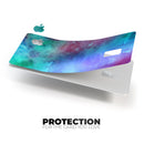 Blue 89608 Absorbed Watercolor Texture - Premium Protective Decal Skin-Kit for the Apple Credit Card
