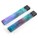 Blue 89608 Absorbed Watercolor Texture - Premium Decal Protective Skin-Wrap Sticker compatible with the Juul Labs vaping device