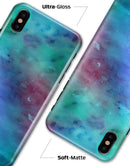 Blue 89608 Absorbed Watercolor Texture - iPhone X Clipit Case