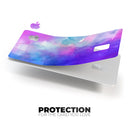 Blue 972 Absorbed Watercolor Texture - Premium Protective Decal Skin-Kit for the Apple Credit Card