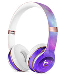 Blue 972 Absorbed Watercolor Texture Full-Body Skin Kit for the Beats by Dre Solo 3 Wireless Headphones