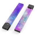 Blue 972 Absorbed Watercolor Texture - Premium Decal Protective Skin-Wrap Sticker compatible with the Juul Labs vaping device
