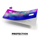 Blue 97 Absorbed Watercolor Texture - Premium Protective Decal Skin-Kit for the Apple Credit Card