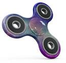 Blue 97 Absorbed Watercolor Texture Full-Body Fidget Spinner Skin-Kit