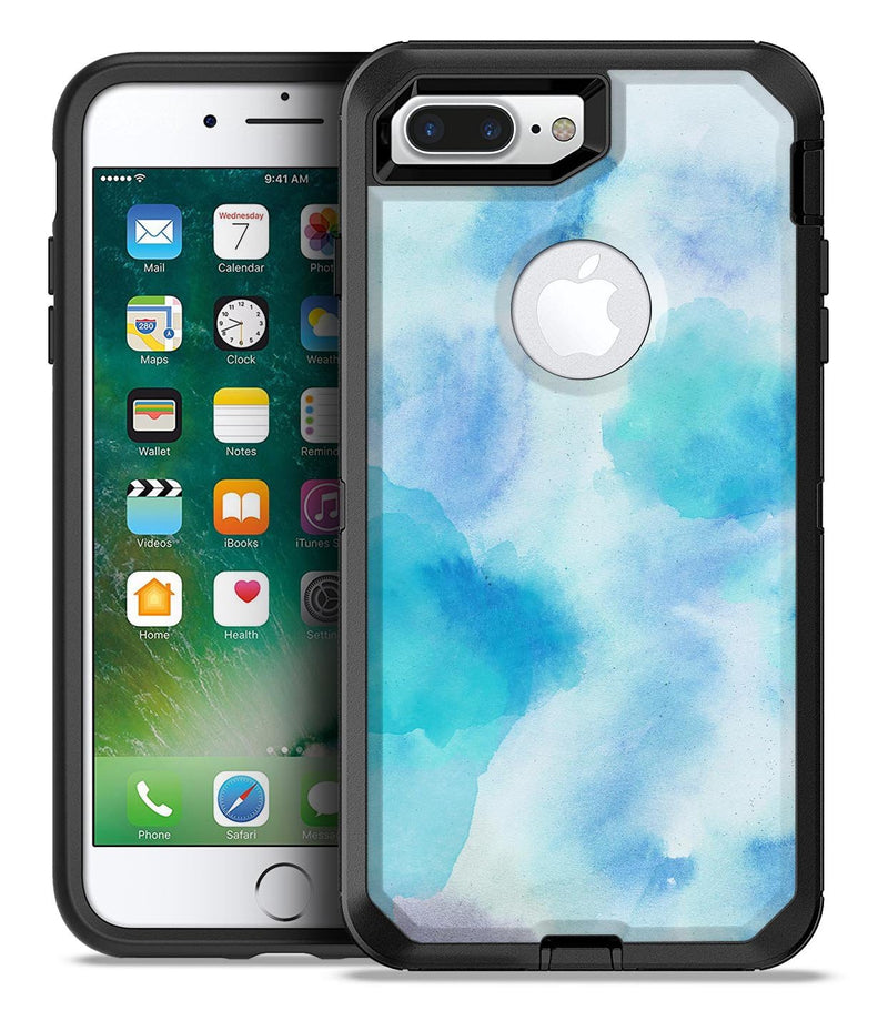 Blue 98 Absorbed Watercolor Texture - iPhone 7 Plus/8 Plus OtterBox Case & Skin Kits