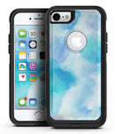 Blue 98 Absorbed Watercolor Texture - iPhone 7 or 8 OtterBox Case & Skin Kits