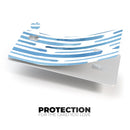 Blue Abstract WaterColor Strokes - Premium Protective Decal Skin-Kit for the Apple Credit Card