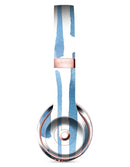 Blue Abstract WaterColor Strokes Full-Body Skin Kit for the Beats by Dre Solo 3 Wireless Headphones