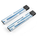 Blue Abstract WaterColor Strokes - Premium Decal Protective Skin-Wrap Sticker compatible with the Juul Labs vaping device