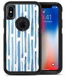 Blue Abstract WaterColor Strokes - iPhone X OtterBox Case & Skin Kits