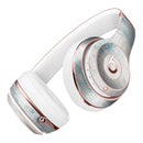 Blue Chipped Concrete Wall Full-Body Skin Kit for the Beats by Dre Solo 3 Wireless Headphones