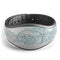 Blue Chipped Concrete Wall - Decal Skin Wrap Kit for the Disney Magic Band