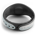 Blue Chipped Concrete Wall - Decal Skin Wrap Kit for the Disney Magic Band