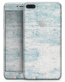 Blue Chipped Concrete Wall - Skin-kit for the iPhone 8 or 8 Plus