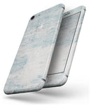Blue Chipped Concrete Wall - Skin-kit for the iPhone 8 or 8 Plus