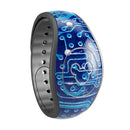 Blue Circuit Board V1 - Decal Skin Wrap Kit for the Disney Magic Band