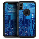 Blue Circuit Board V1 - Skin Kit for the iPhone OtterBox Cases