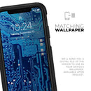 Blue Circuit Board V1 - Skin Kit for the iPhone OtterBox Cases