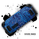 Blue Circuit Board V1 // Full Body Skin Decal Wrap Kit for the Steam Deck handheld gaming computer