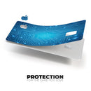 Blue Circuit Board V2 - Premium Protective Decal Skin-Kit for the Apple Credit Card