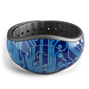 Blue Circuit Board V2 - Decal Skin Wrap Kit for the Disney Magic Band
