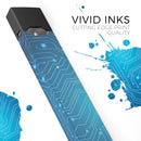 Blue Circuit Board V2 - Premium Decal Protective Skin-Wrap Sticker compatible with the Juul Labs vaping device