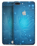 Blue Circuit Board V2 - Skin-kit for the iPhone 8 or 8 Plus