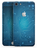 Blue Circuit Board V2 - Skin-kit for the iPhone 8 or 8 Plus