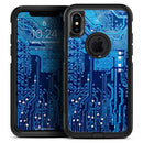 Blue Cirtcuit Board V1 - Skin Kit for the iPhone OtterBox Cases