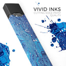 Blue Cirtcuit Board V1 - Premium Decal Protective Skin-Wrap Sticker compatible with the Juul Labs vaping device