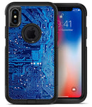 Blue Cirtcuit Board V1 - iPhone X OtterBox Case & Skin Kits
