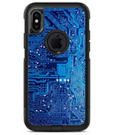 Blue Cirtcuit Board V1 - iPhone X OtterBox Case & Skin Kits