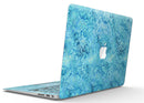 Blue Damask v2 Watercolor Pattern - MacBook Air Skin Kit