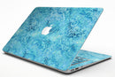 Blue Damask v2 Watercolor Pattern - MacBook Air Skin Kit