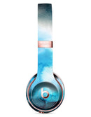 Blue Dark 32 Absorbed Watercolor Texture Full-Body Skin Kit for the Beats by Dre Solo 3 Wireless Headphones