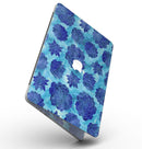 Blue Floral Succulents - MacBook Pro with Retina Display Full-Coverage Skin Kit