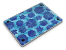 Blue Floral Succulents - MacBook Pro with Retina Display Full-Coverage Skin Kit