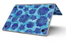 Blue Floral Succulents - MacBook Pro with Retina Display Full-Coverage Skin Kit
