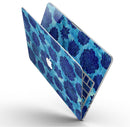 Blue Floral Succulents - MacBook Pro with Retina Display Full-Coverage Skin Kit