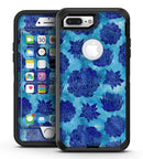 Blue Floral Succulents - iPhone 7 Plus/8 Plus OtterBox Case & Skin Kits