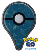 Blue Geometric V10 Pokémon GO Plus Vinyl Protective Decal Skin Kit
