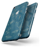 Blue Geometric V10 - Skin-kit for the iPhone 8 or 8 Plus