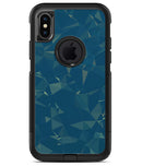 Blue Geometric V10 - iPhone X OtterBox Case & Skin Kits