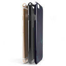 Blue Geometric V13 iPhone 6/6s or 6/6s Plus 2-Piece Hybrid INK-Fuzed Case