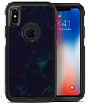 Blue Geometric V13 - iPhone X OtterBox Case & Skin Kits