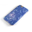 Blue Geometric V16 iPhone 6/6s or 6/6s Plus 2-Piece Hybrid INK-Fuzed Case