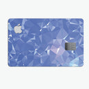 Blue Geometric V16 - Premium Protective Decal Skin-Kit for the Apple Credit Card