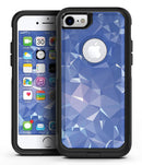 Blue Geometric V16 - iPhone 7 or 8 OtterBox Case & Skin Kits