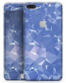 Blue Geometric V16 - Skin-kit for the iPhone 8 or 8 Plus